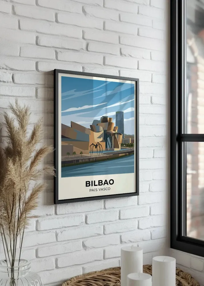 Guggenheim de Bilbao - Affiche Fine Artic