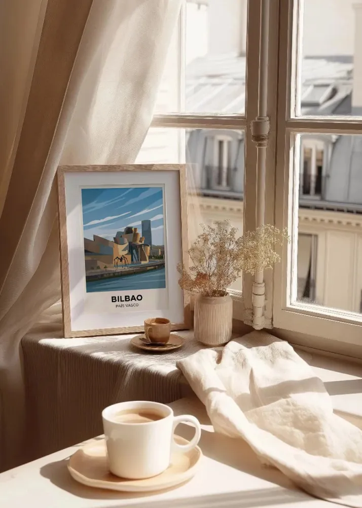 Guggenheim de Bilbao - Affiche Fine Artic