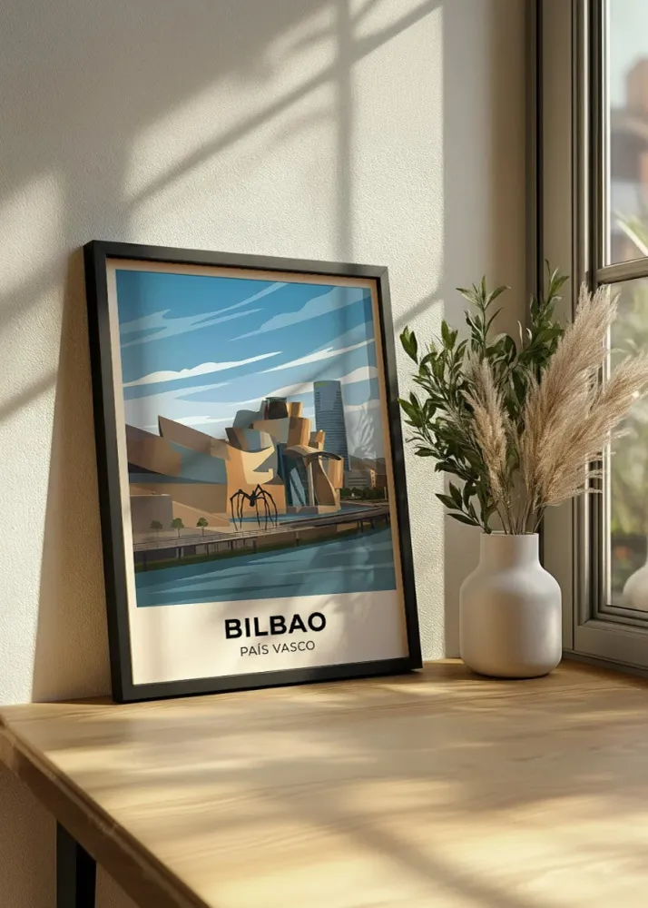 Guggenheim de Bilbao - Affiche Fine Artic