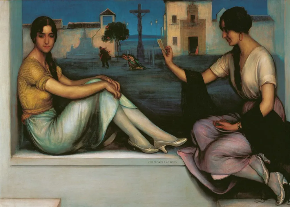 La jeune femme séduisante (Julio Romero de Torres) Fine Artic