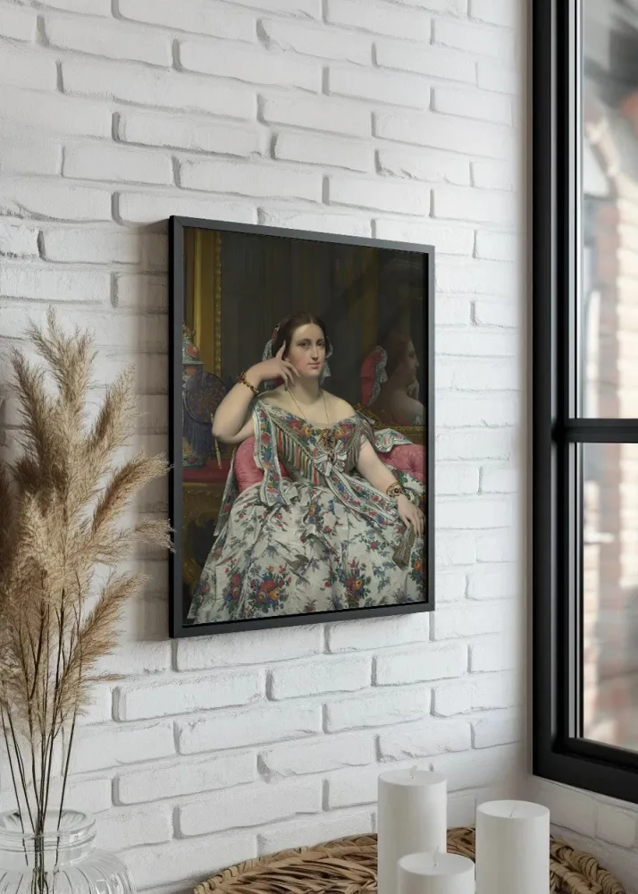 Madame Moitessier (Ingres) Fine Artic