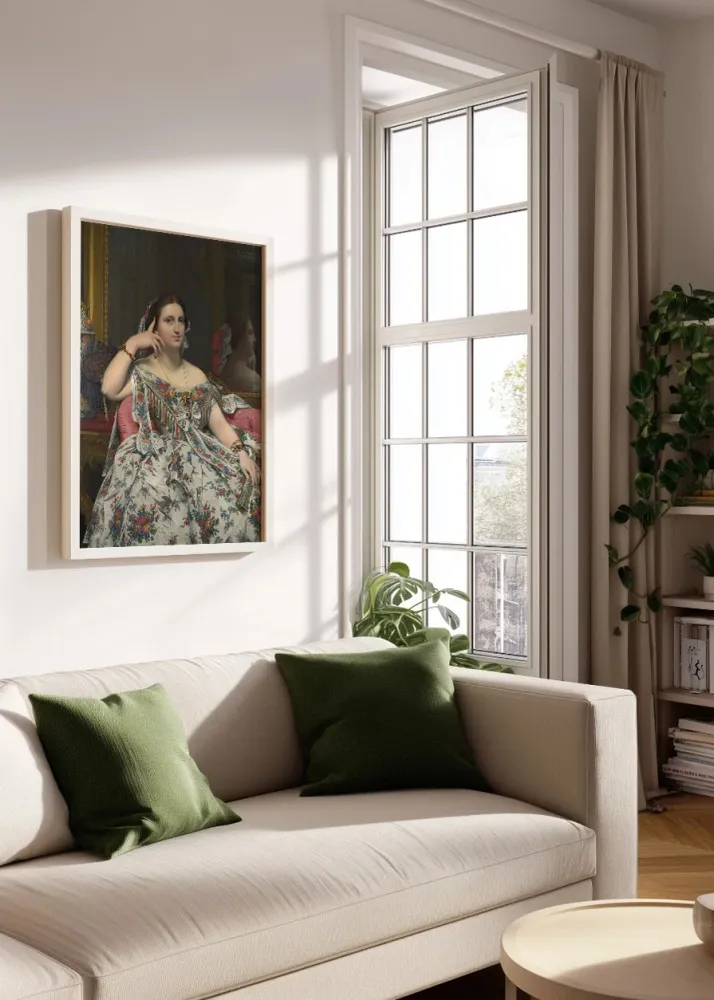 Madame Moitessier (Ingres) Fine Artic