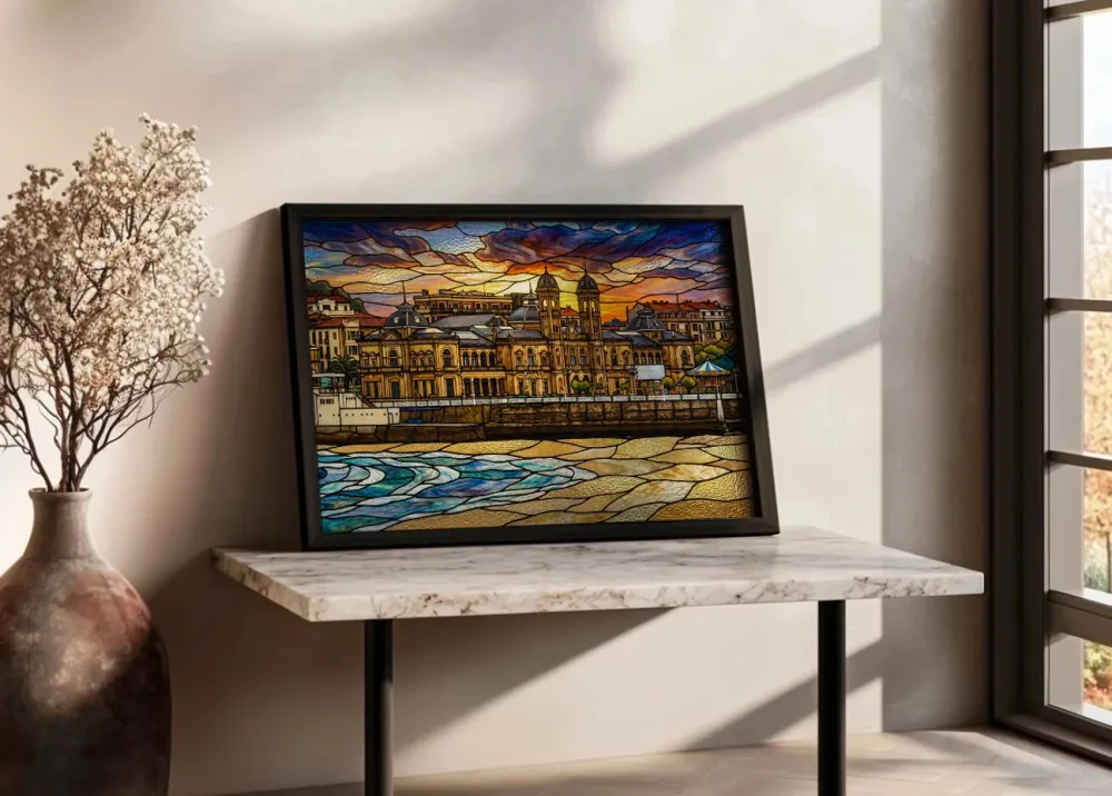 Mairie de Donostia Grand Casino - Vitrail Fine Artic