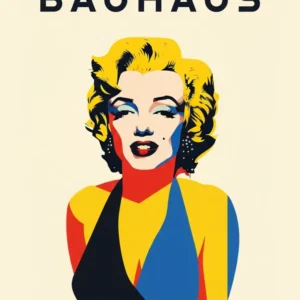Marilyn Monroe Bauhaus Fine Artic