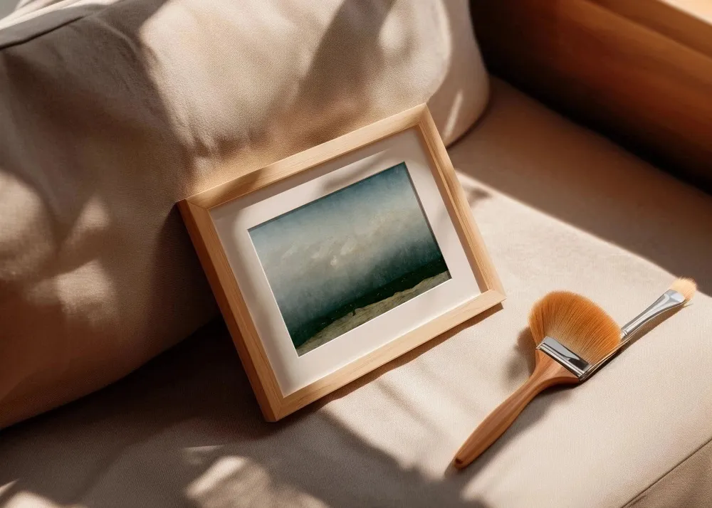 Moine au bord de la mer (Friedrich) Fine Artic