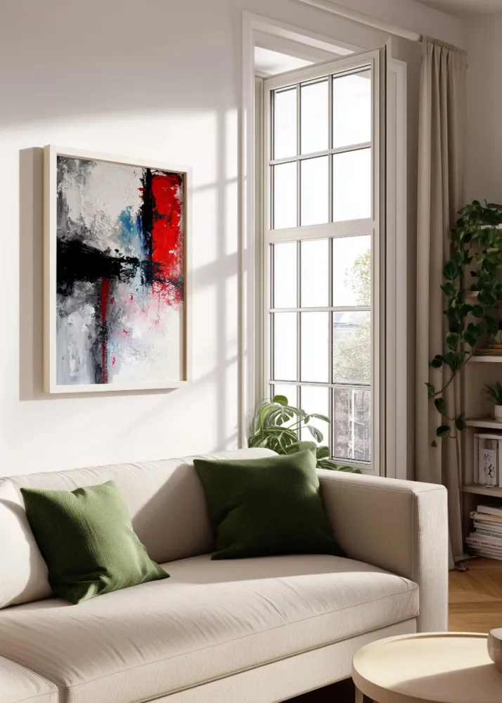 Mur entre les couleurs Fine Artic
