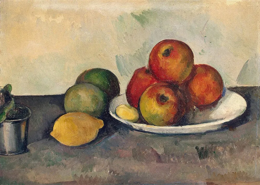 Nature morte aux pommes (Cezanne) Fine Artic