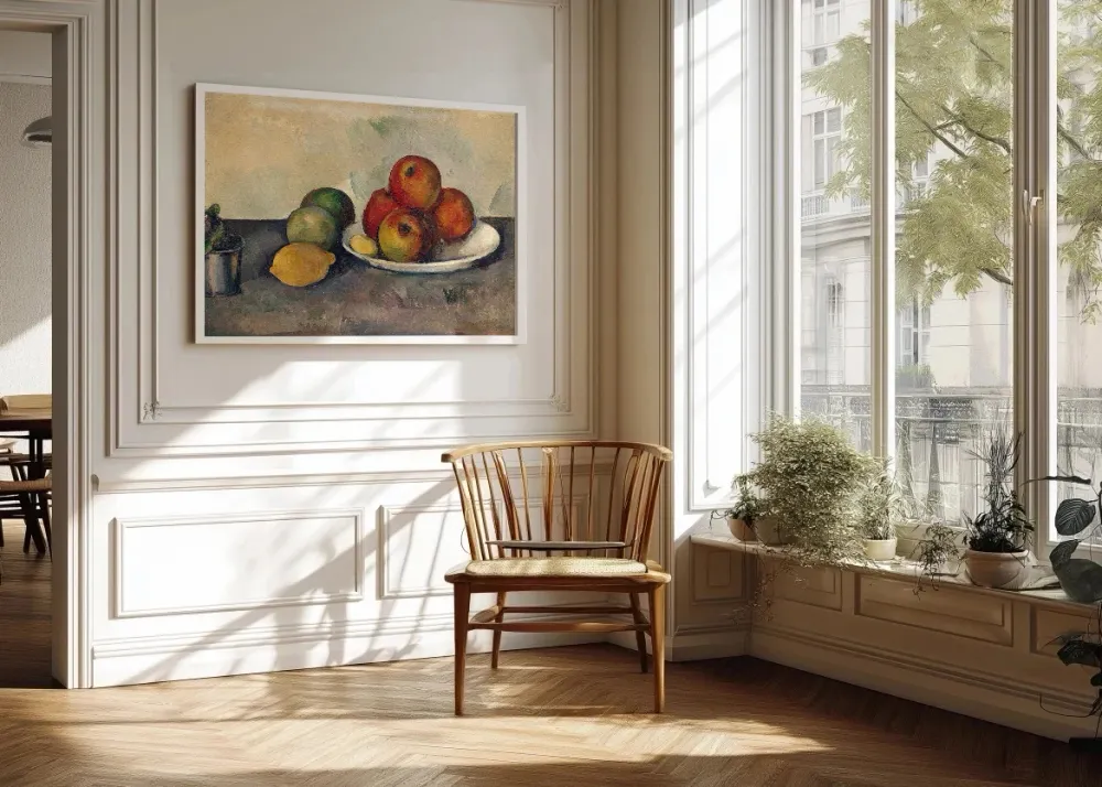 Nature morte aux pommes (Cezanne) Fine Artic