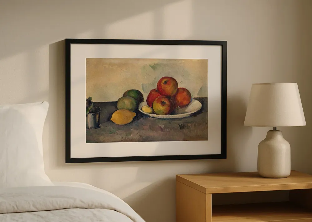 Nature morte aux pommes (Cezanne) Fine Artic