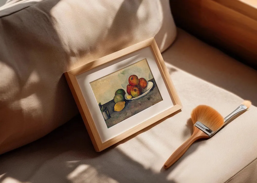 Nature morte aux pommes (Cezanne) Fine Artic