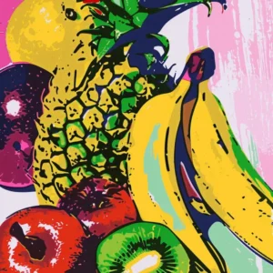 Nature morte de fruits aux couleurs pastel Fine Artic