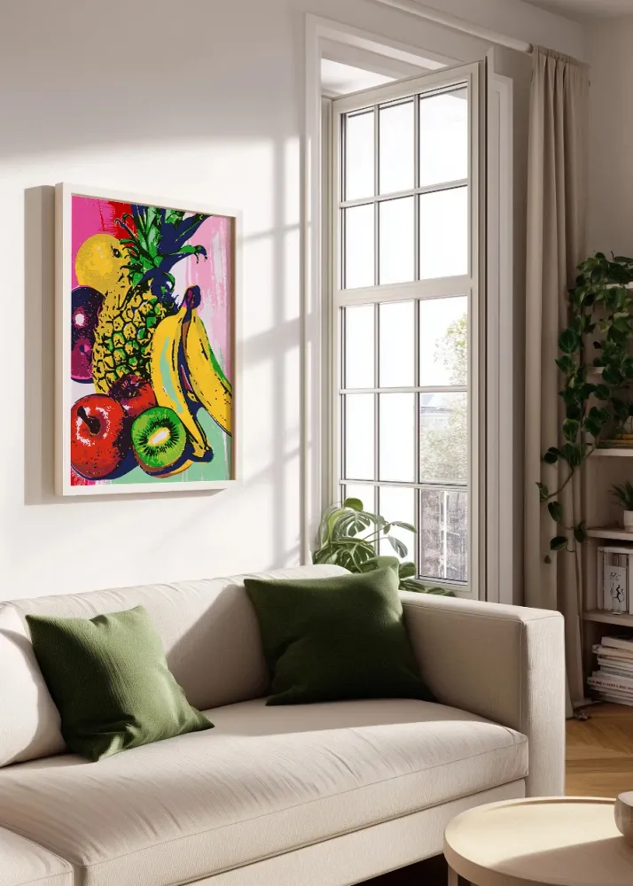 Nature morte de fruits aux couleurs pastel Fine Artic