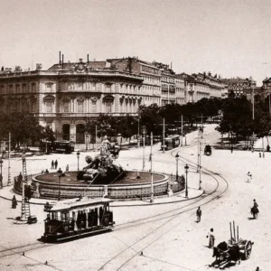 Place de Cibeles en 1890 Fine Artic