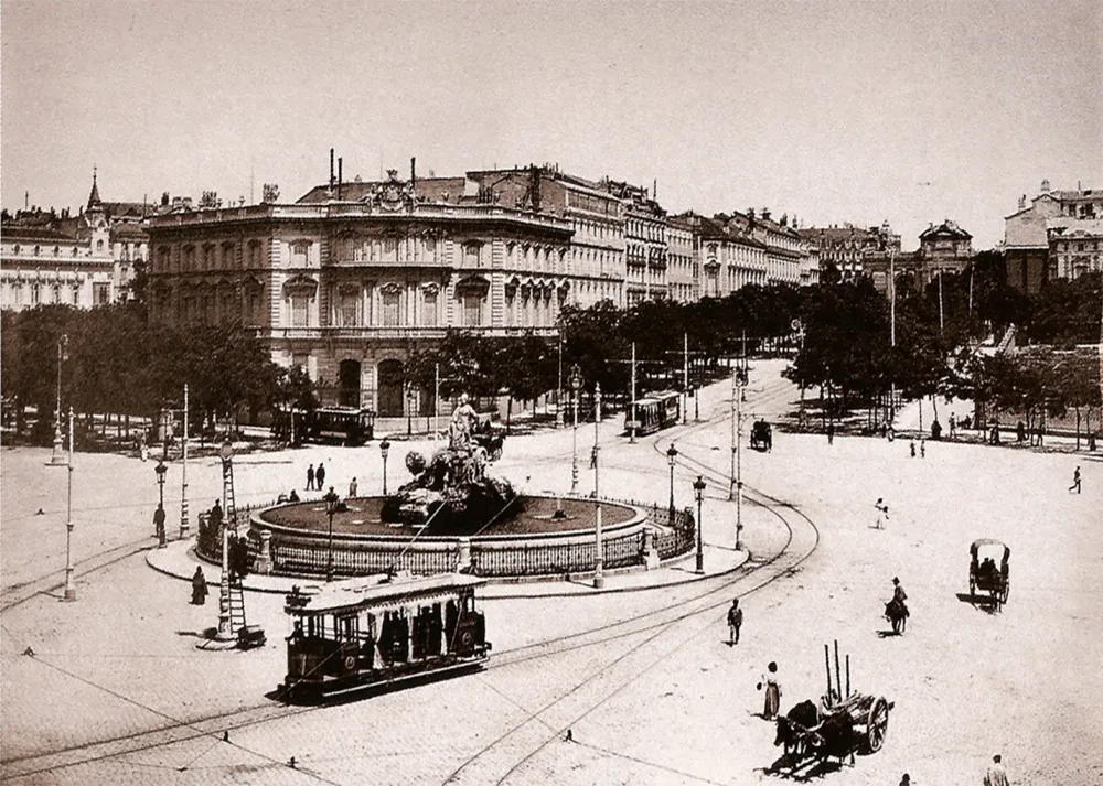 Place de Cibeles en 1890 Fine Artic