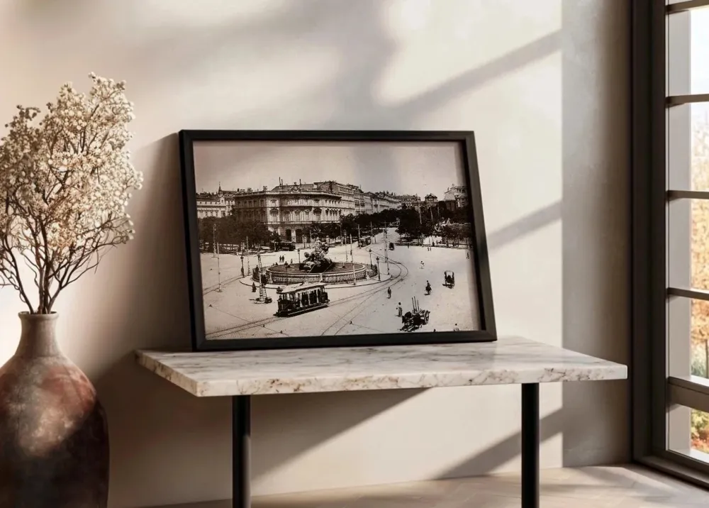 Place de Cibeles en 1890 Fine Artic