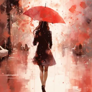 Pluie rouge Fine Artic