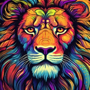 Quincy lion Fine Artic