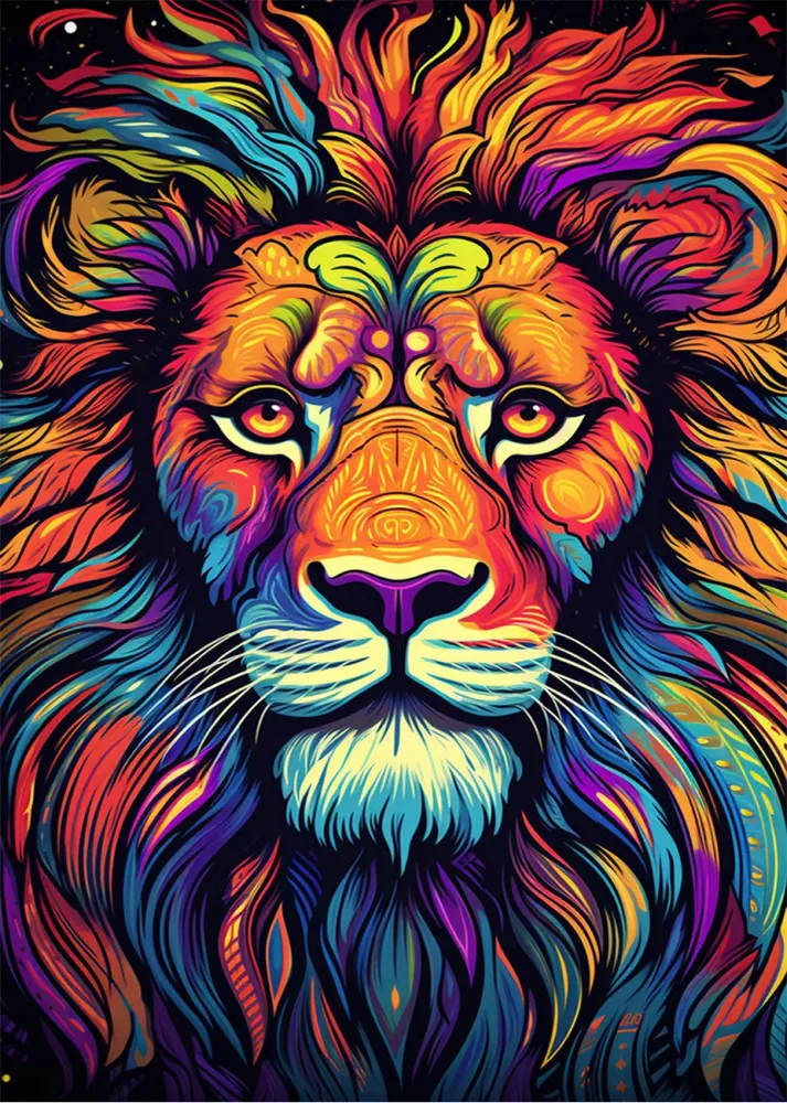Quincy lion Fine Artic