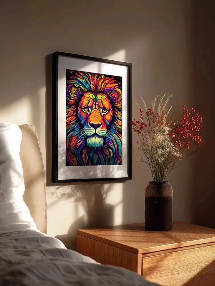 Quincy lion Fine Artic