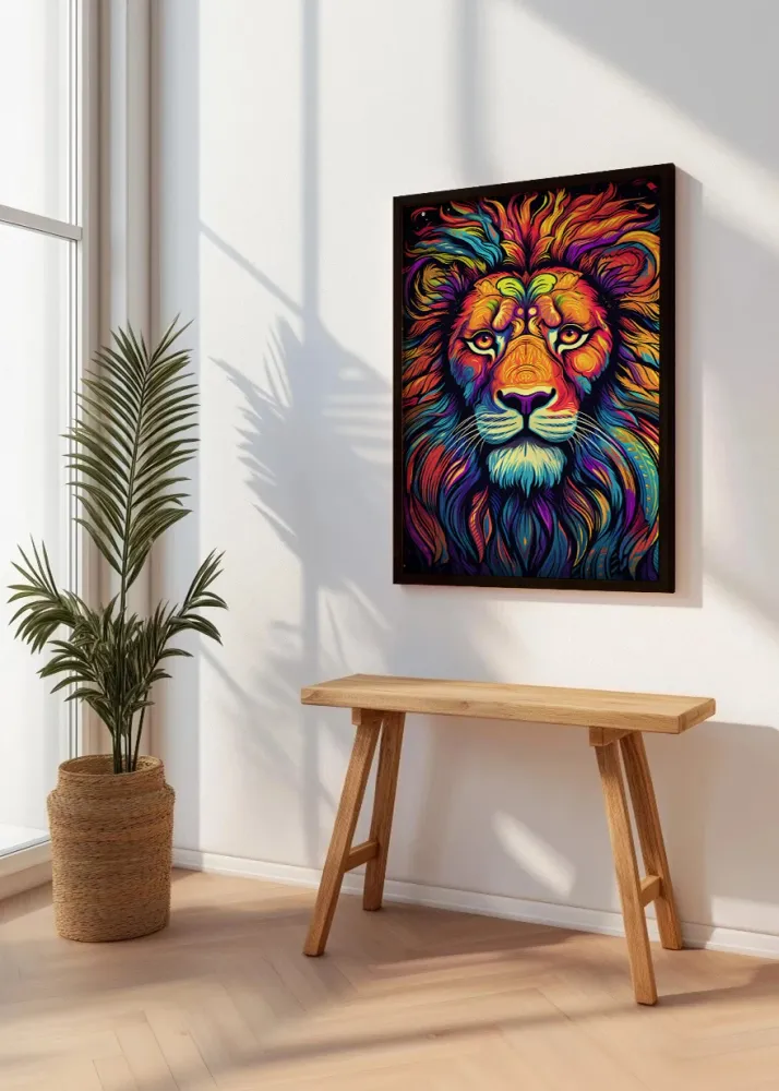 Quincy lion Fine Artic