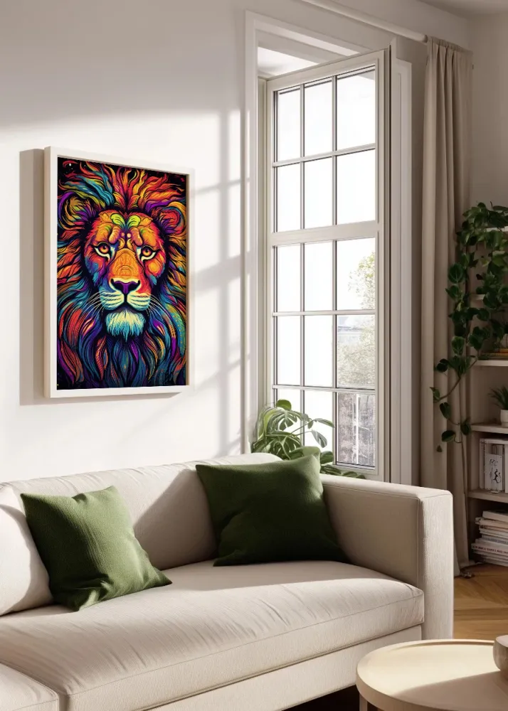 Quincy lion Fine Artic