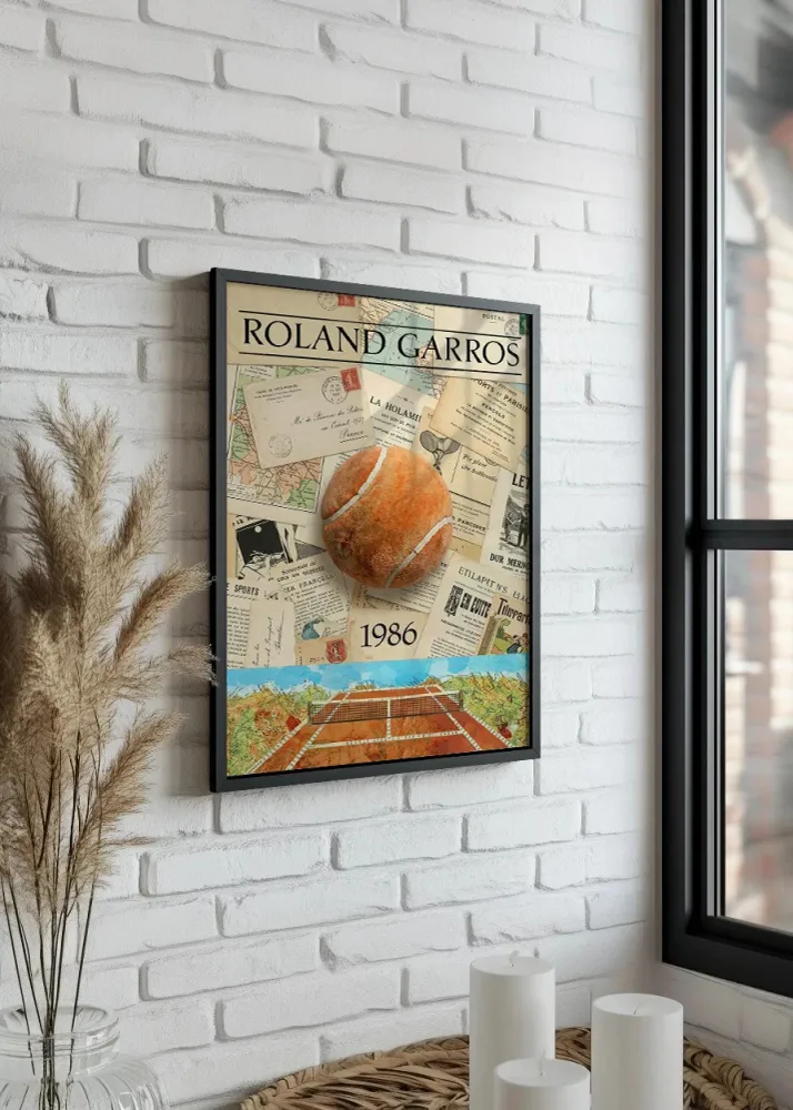 Roland Garros 1986 Fine Artic