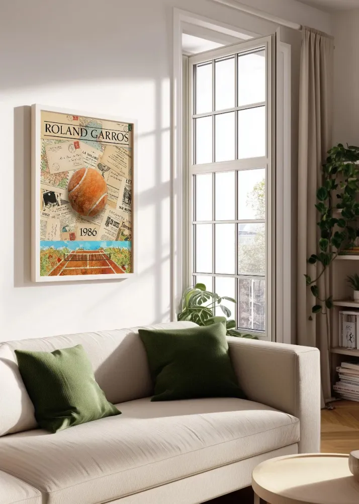 Roland Garros 1986 Fine Artic