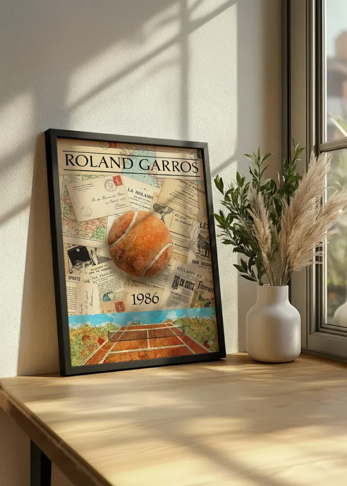 Roland Garros 1986 Fine Artic