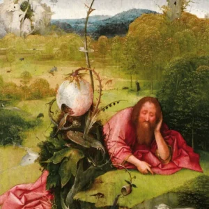 Saint Jean-Baptiste en méditation (Le Bosco) Fine Artic