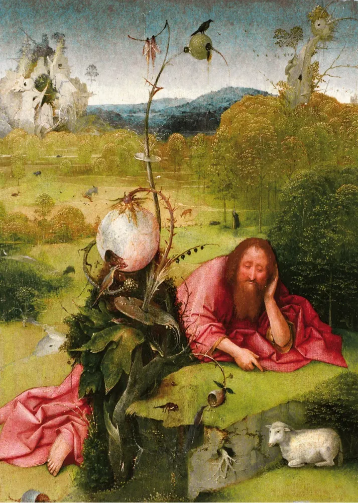 Saint Jean-Baptiste en méditation (Le Bosco) Fine Artic