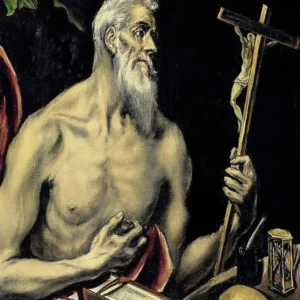 Saint Jérôme pénitent (El Greco) Fine Artic