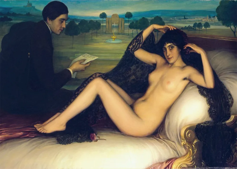 Vénus de la poésie (Julio Romero de Torres) Fine Artic