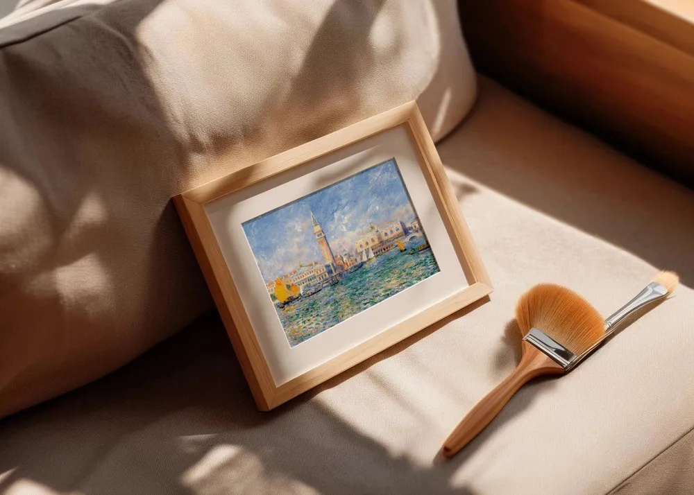 Vue de Venise - Le palais des Doges (Renoir) Fine Artic