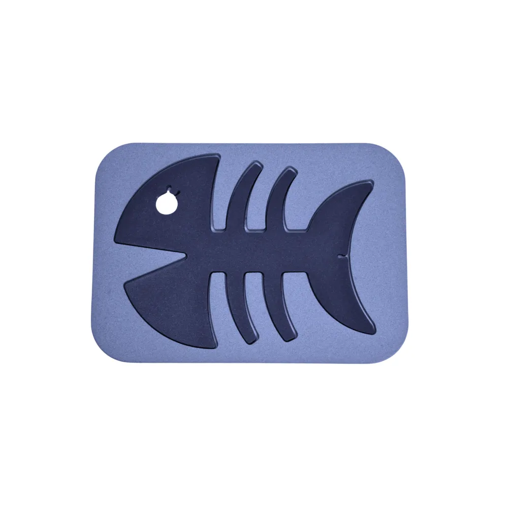 Fish & Chic – Édition Gris & Bleu marine