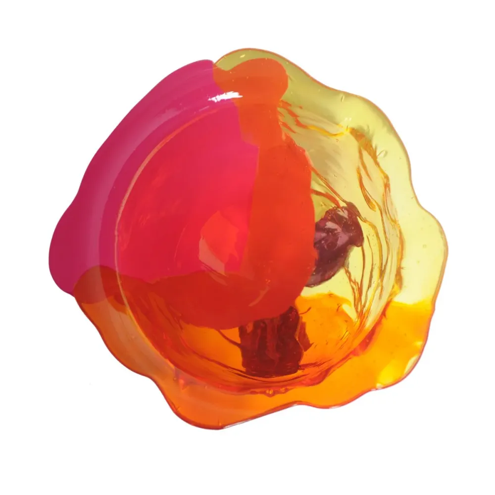 Vase Amazonia Yellow, Orange, Fuchsia, Lilac par Gaetano Pesce - Fish Design S