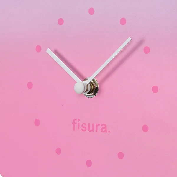 FISURA - Horloge CUCKOO Turquoise/Rose