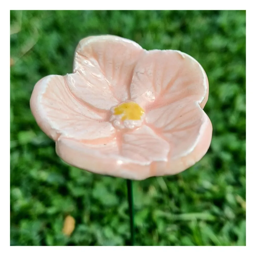 Fleur en céramique - fleur de cerisier