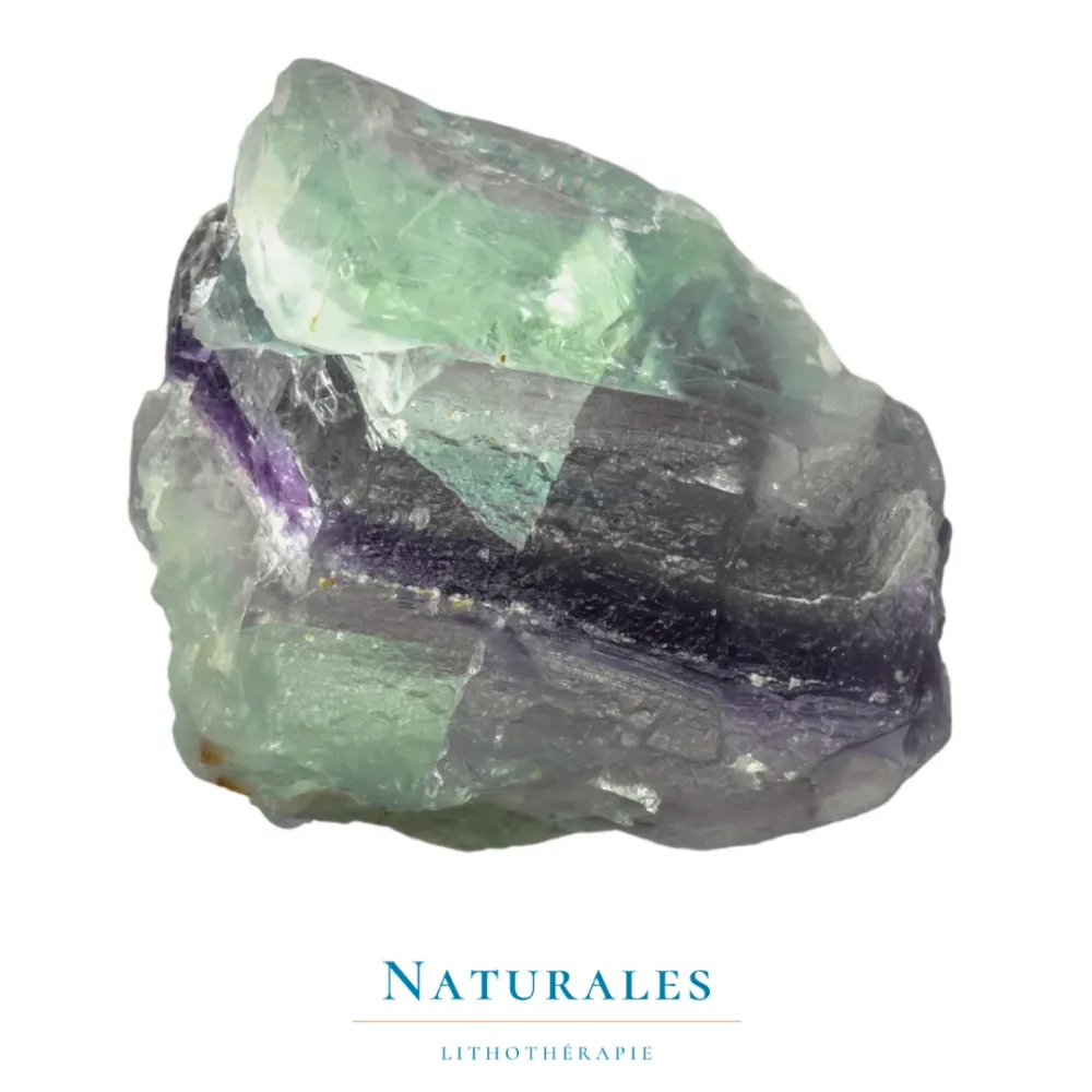 Fluorite arc en ciel - capacités psychiques / spiritualité / émotions