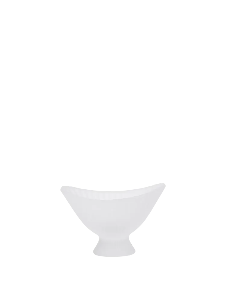 Fountain Glass Bowl - Small - Frosted