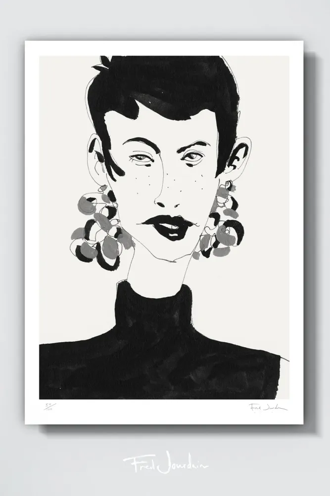 FRED JOURDAIN Affiche Lola