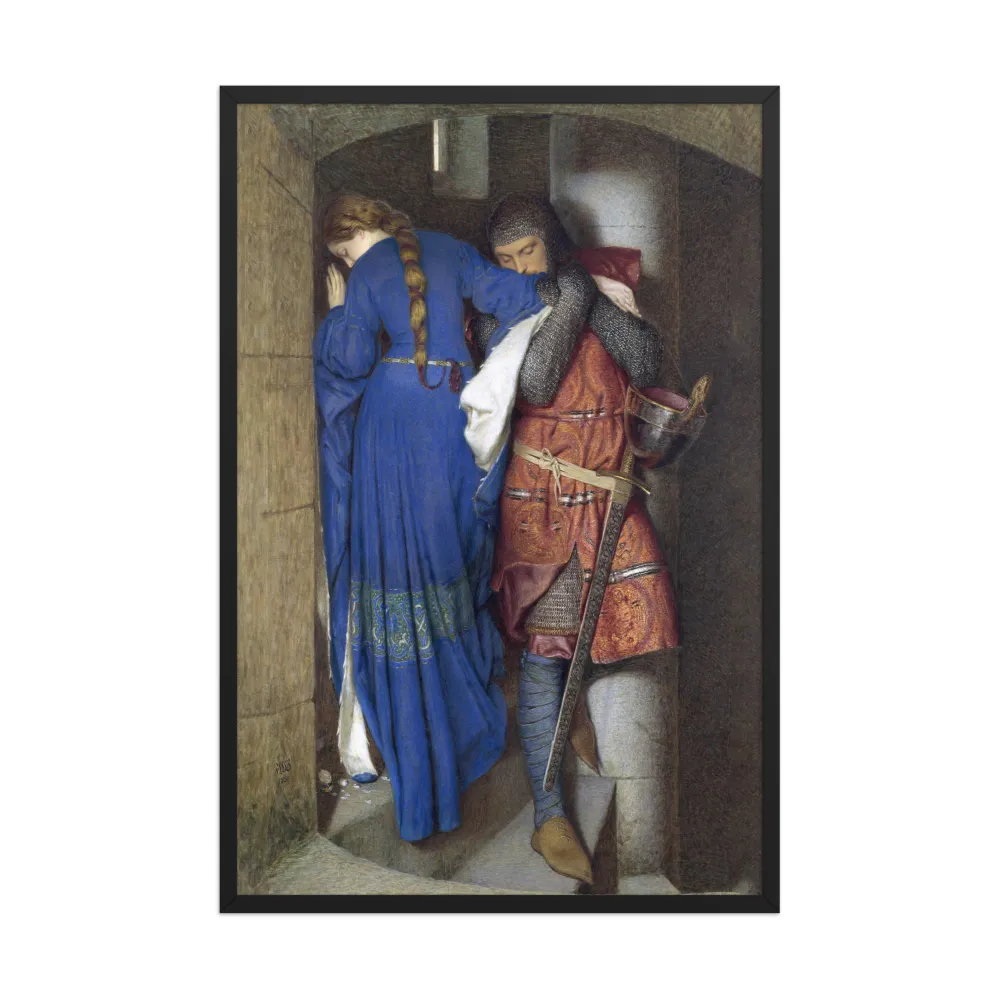 Affiche - Frederic William Burton, Hellelil et Hildebrand