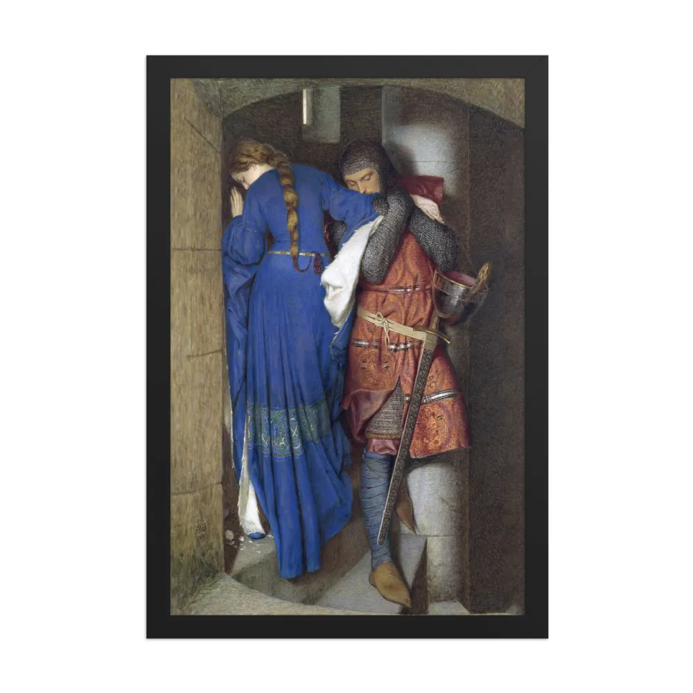 Affiche - Frederic William Burton, Hellelil et Hildebrand