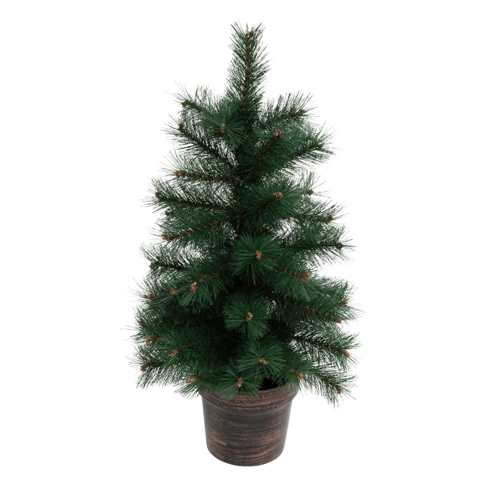 Férérics et arbre de Noël de Noël - Ø50xh100cm - Décoration de Noël - vert