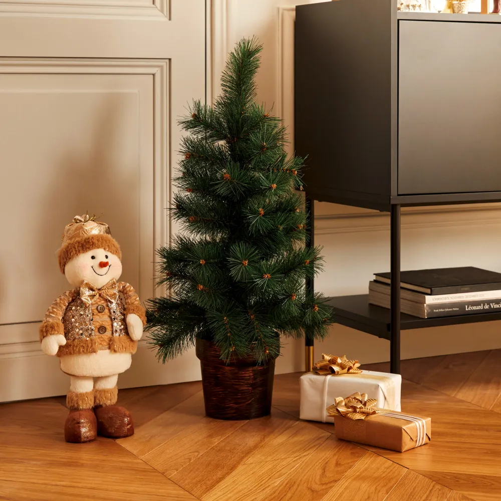 Férérics et arbre de Noël de Noël - Ø50xh100cm - Décoration de Noël - vert