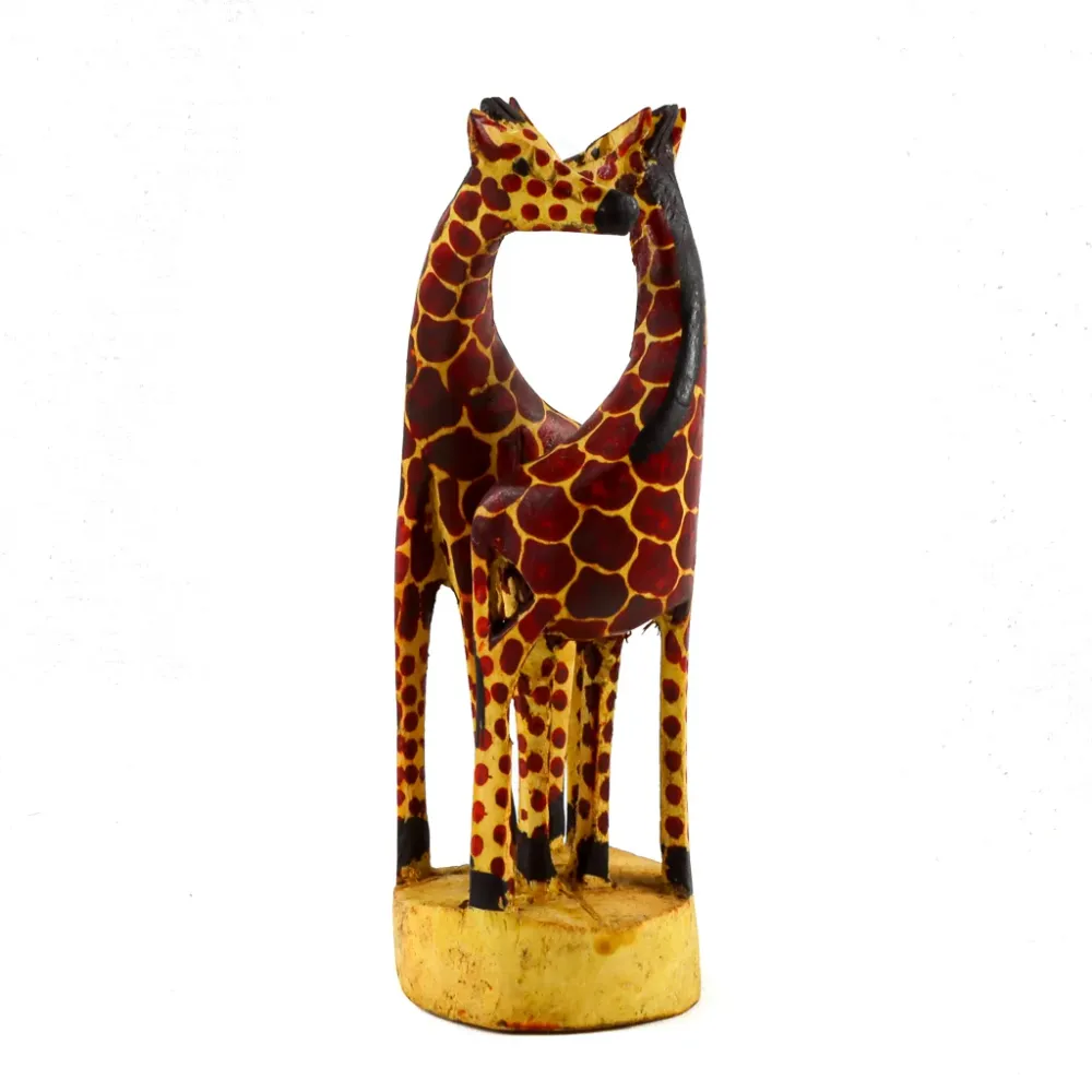 11" Embrasser Girafe Cercle de 2 Gabriel M. Waithaka