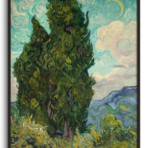 Les Cyprès - Vincent Van Gogh Galerie Mont-Blanc 2
