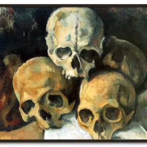 Pyramide de crânes - Paul Cézanne Galerie Mont-Blanc 2