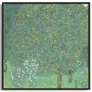 Rosiers sous les arbres - Gustav Klimt Galerie Mont-Blanc 2