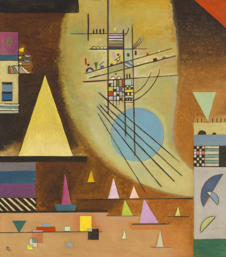 Silencieux - Vassily Kandinsky Galerie Mont-Blanc 2