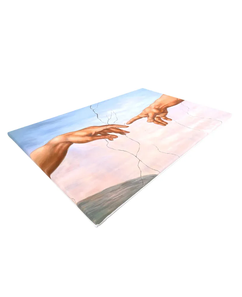 La Création d'Adam, détail - Michel-Ange Galerie Mont-Blanc